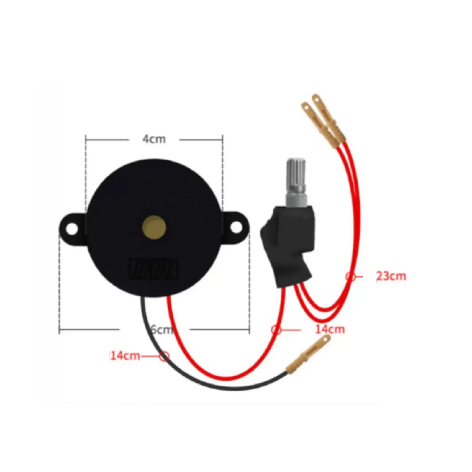 6 Pieces Motorcycle Flasher Turn Relay Beeper Alarm with Loud Turn Reminder Copper Pin Stability for 12V 48V 72V Suitabl