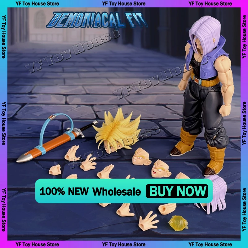 

Demoniacal Fit Dragon Ball Z Shf Super Saiyan Action Figure Trunks The Future Son Of Tomorrow Figures Collection Toys Gifts