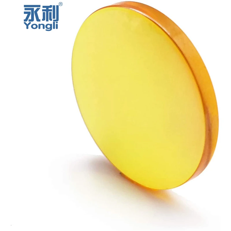 Yongli Focus Lens USA CVD ZnSe Diameter 22mm FL Options 38.1mm to 190mm for CO2 Laser Engraving Cutting Machine Precision Parts