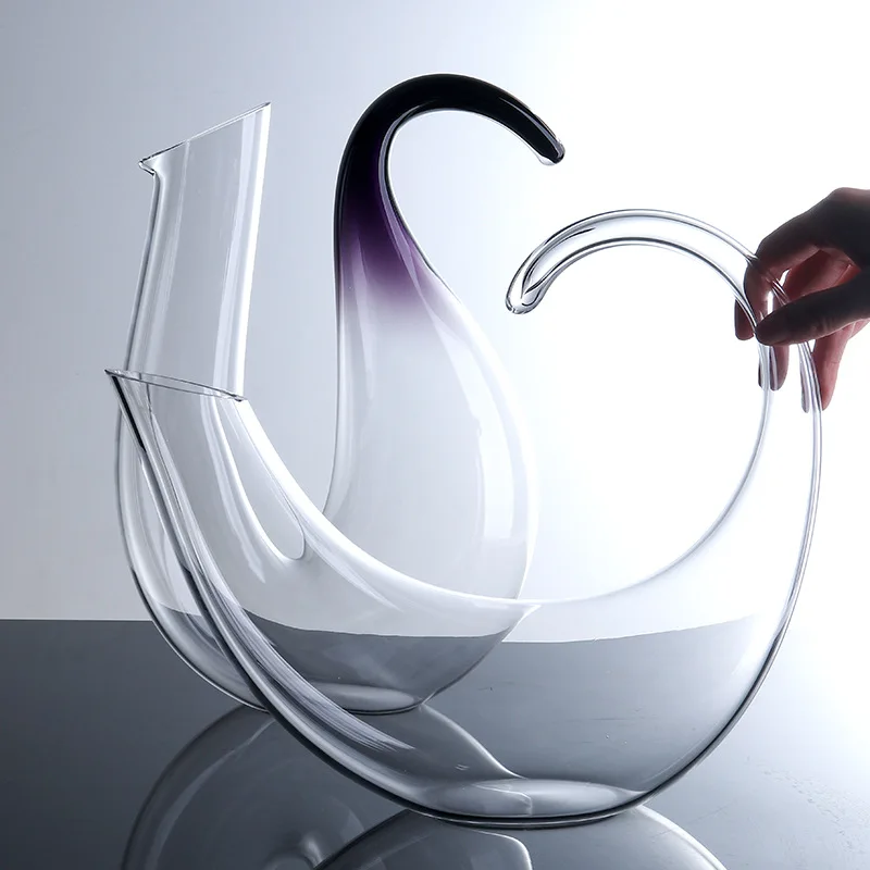 

Scorpion Decanter Crystal Glass Hand Blown Creative Rooster Wine Decanter for Red Wine Aerator