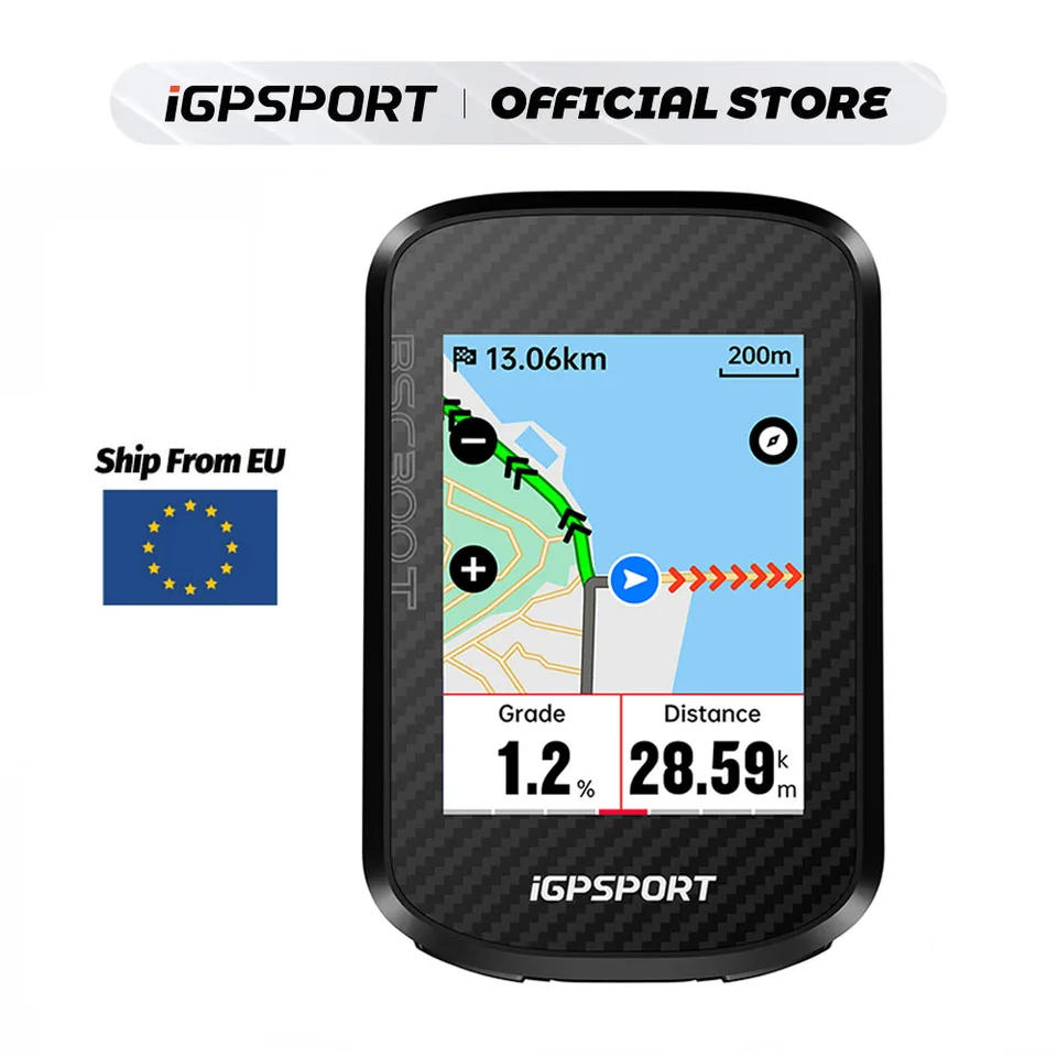 iGPSPORT BSC300T GPS Bike Computer Touch-screen Global Map