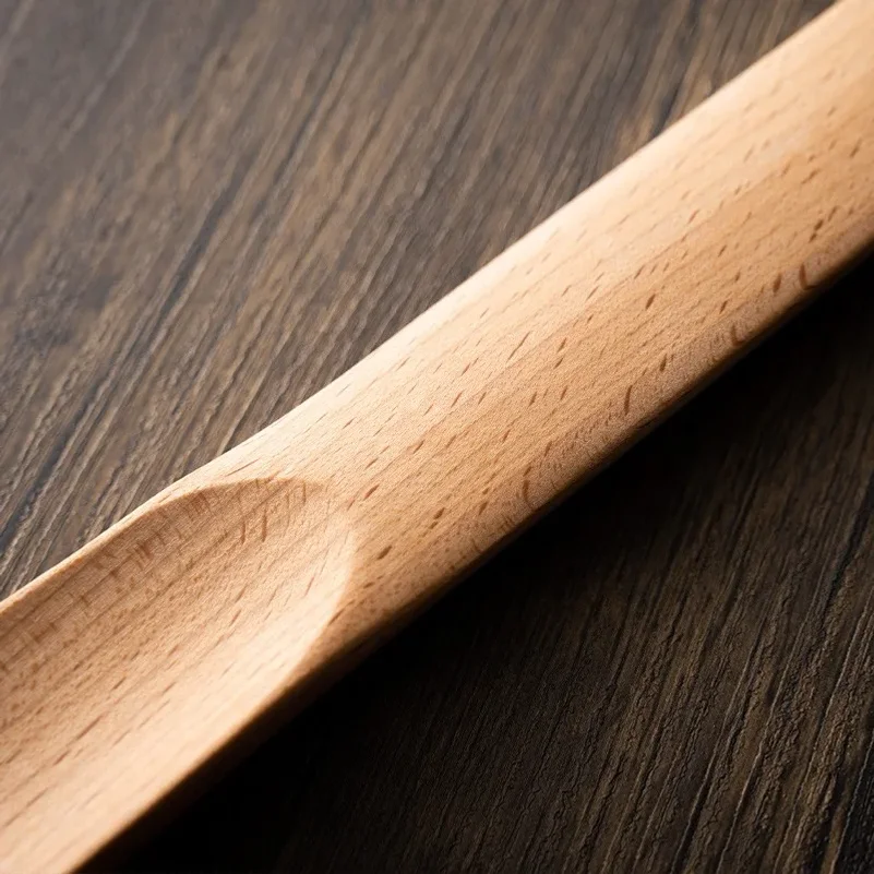 Picture 4: Premium Beech Wood Magnetic Shoe Horn 55cm - Luxury Design, Magnetic Adsorption, Ideal for Elderly, Pregnant, Home Use