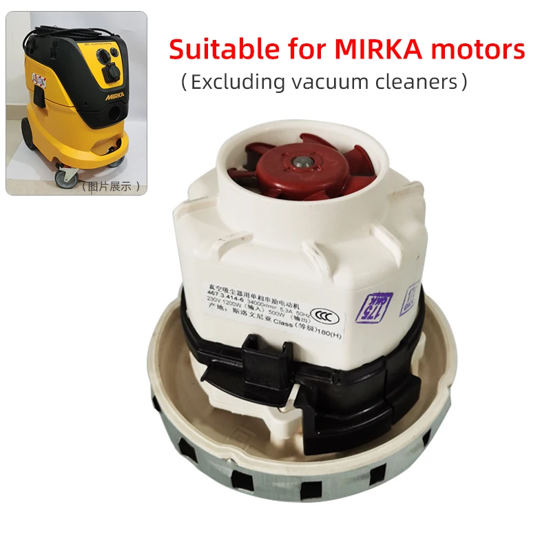 New Dust Bucket Motor For FESTOOL 26L Vacuum Cleaner 36L Dust Collector MIRKA Vacuum Cleaner 1242 Motor Slovenia 220V