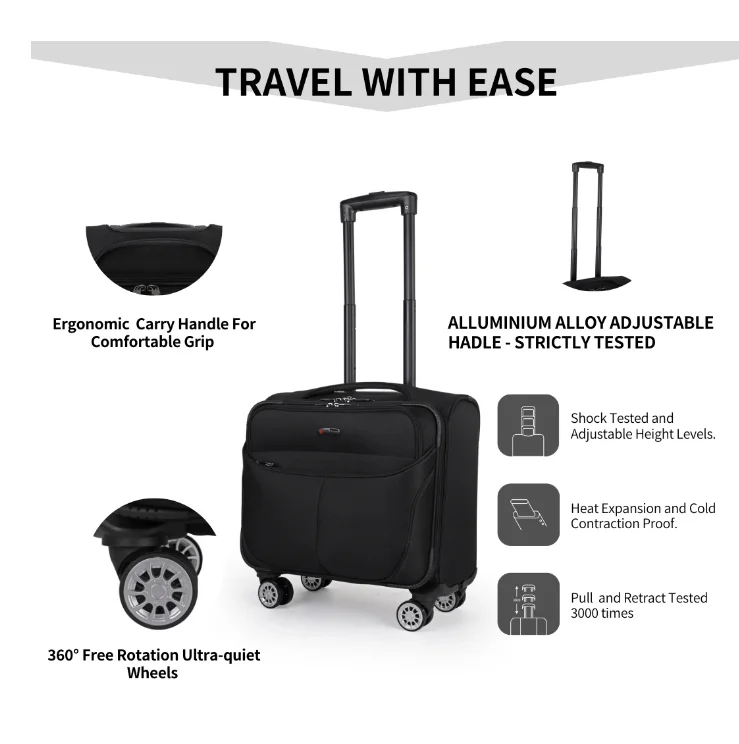 Männer Handgepäck Kabinentaschen auf Rädern Oxford Rollgepäck Koffer Spinner Koffer Kabine Hand Reise Trolley Taschen