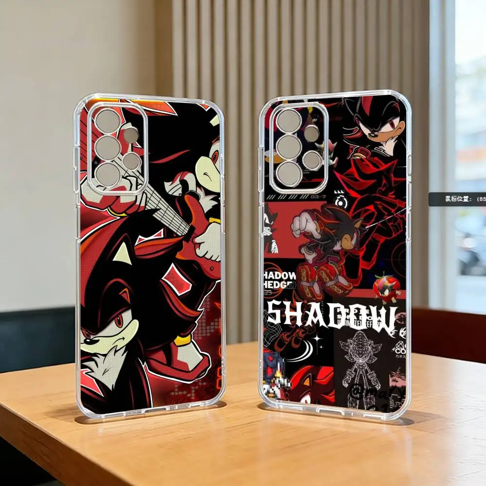 Shadow The 12H-Hedgehog  Phone Case For Samsung S25,S24,S21,S22,S23,S30,Ultra,S20,Plus,Fe Transparent Cover