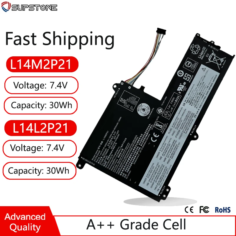 L14M2P21 L14L2P21 Battery For Lenovo IdeaPad 310S-14AST 520S-14IKB 510S-14ISK 720-15IKB S41-70 500-15ISK M51-80 S41-70 330S-15AR