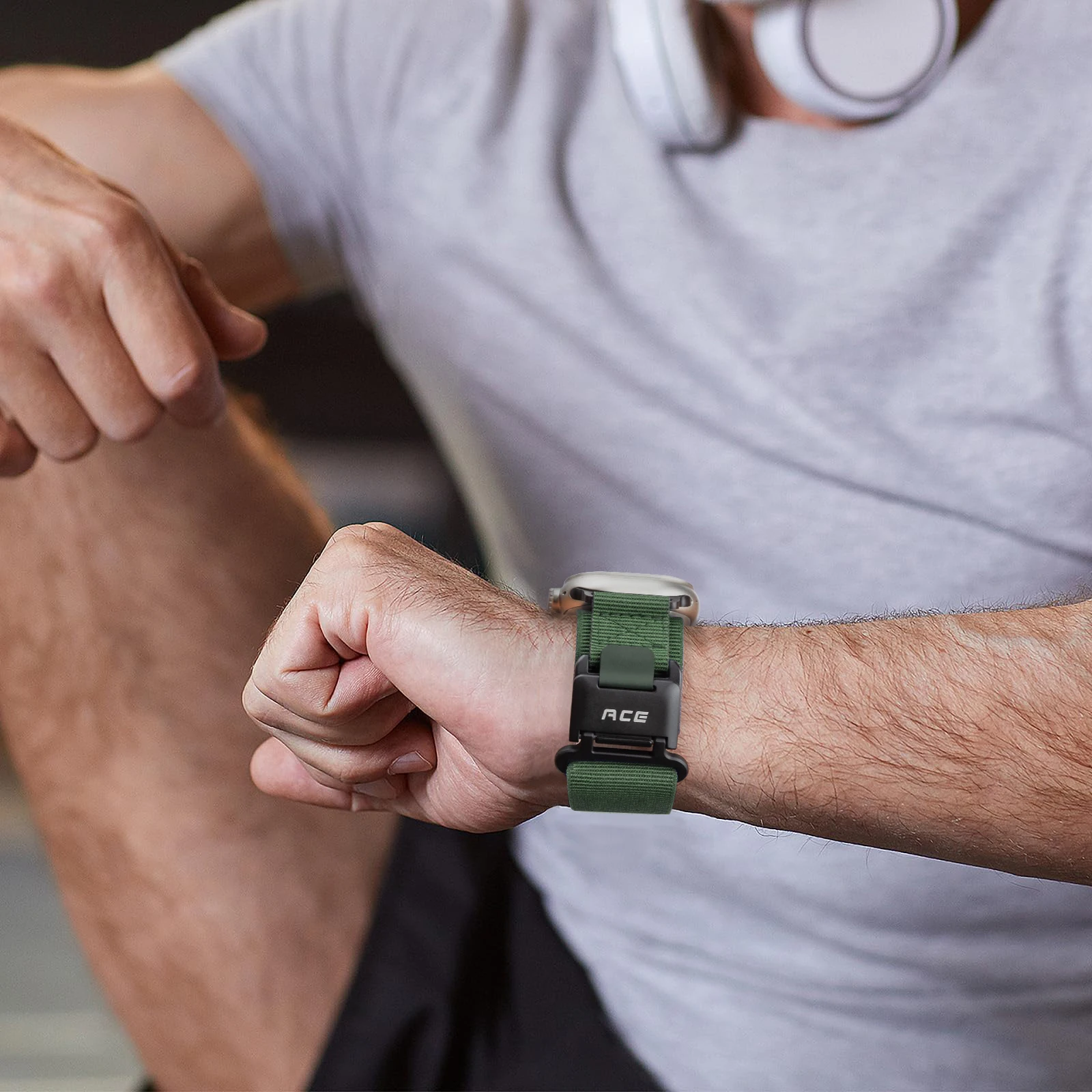 Magnetverschluss-Nylonarmband für Apple Watch Ultra 49mm 44mm 45mm 46mm für Herrenarmband. Für iWatch Series 12/11/10/9/8/7/6/5/4/3/2/1 – Detail 9