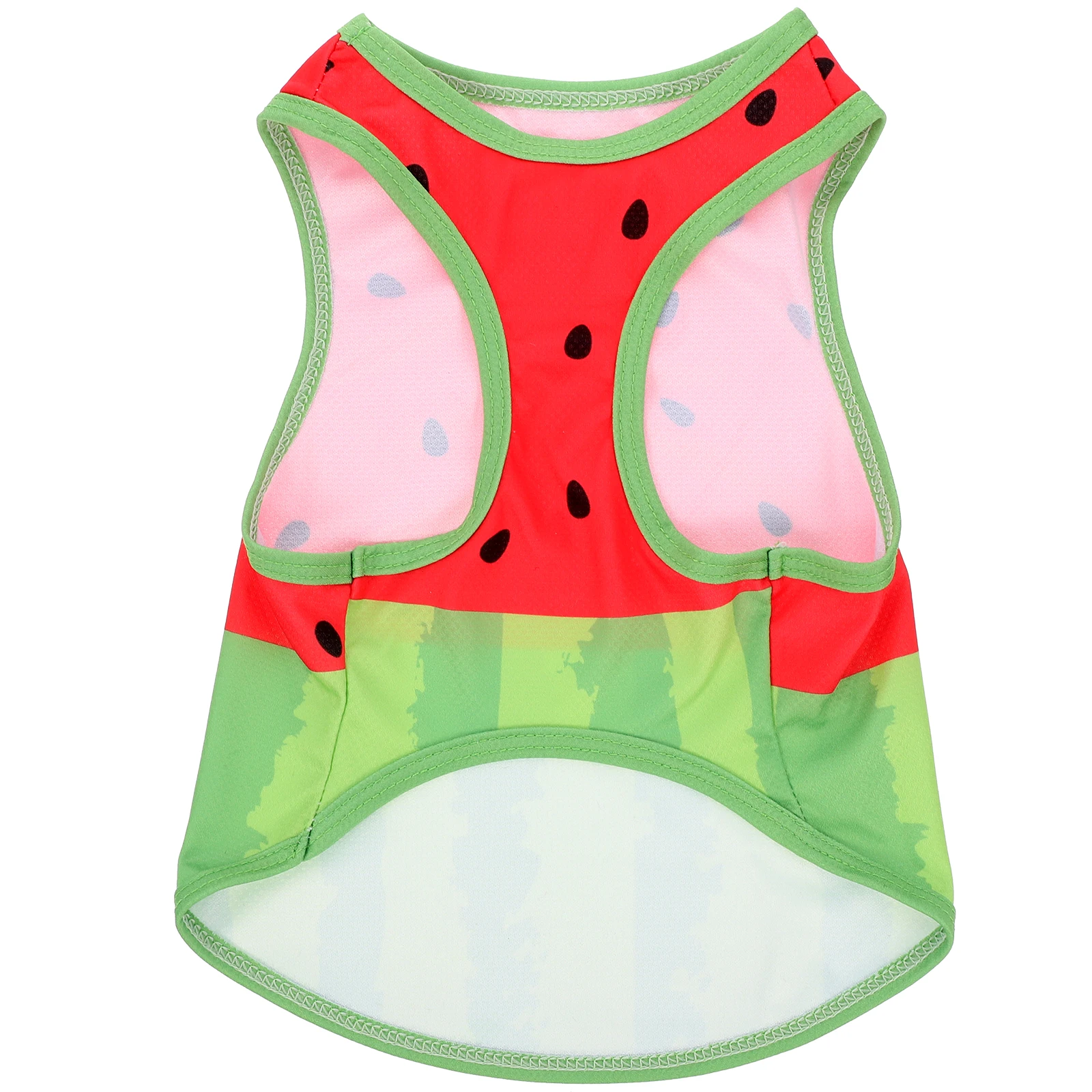 

Adorable Watermelon Pattern Dog Pet Cooling Clothes Puppy T-Shirt Breathable Comfortable Summer Outdoor Indoor Use