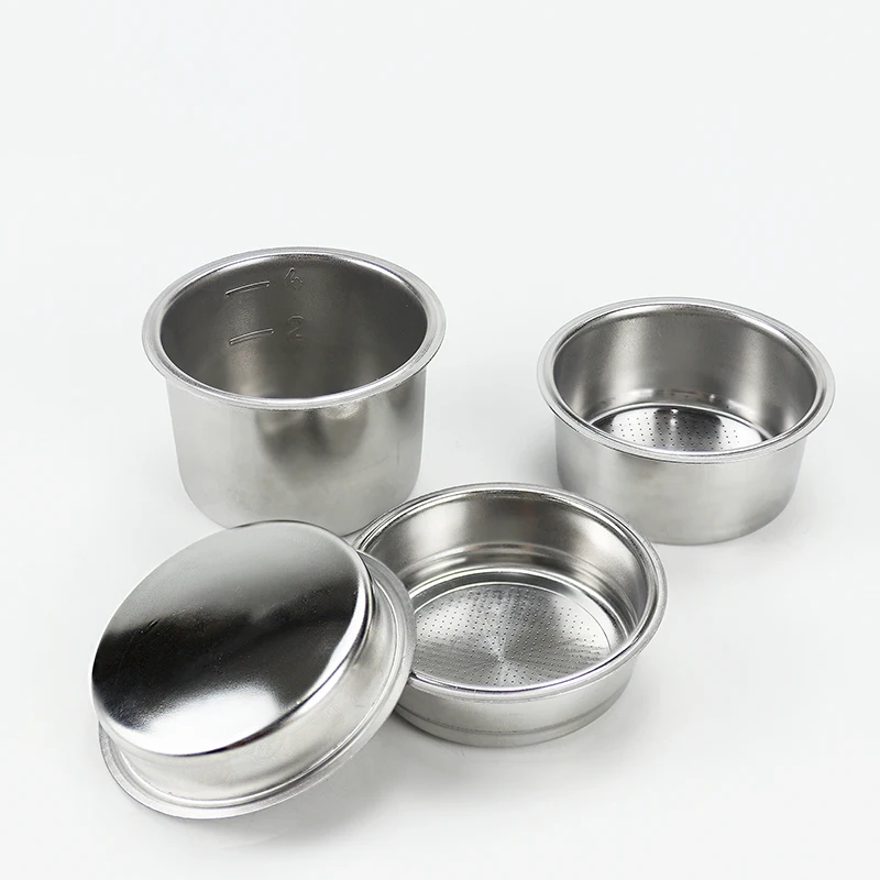 51mm Coffee Filter Cup Non Pressurized Filter Basket For Breville Delonghi Filter Krups Coffee Products Kitchen Accessories