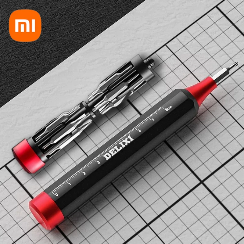 Xiaomi DELIXI Screwdriver Set 24 In 1 Hand Screwdriver Set Portable Precision Screwdriver Combination Set Household Repair Tools