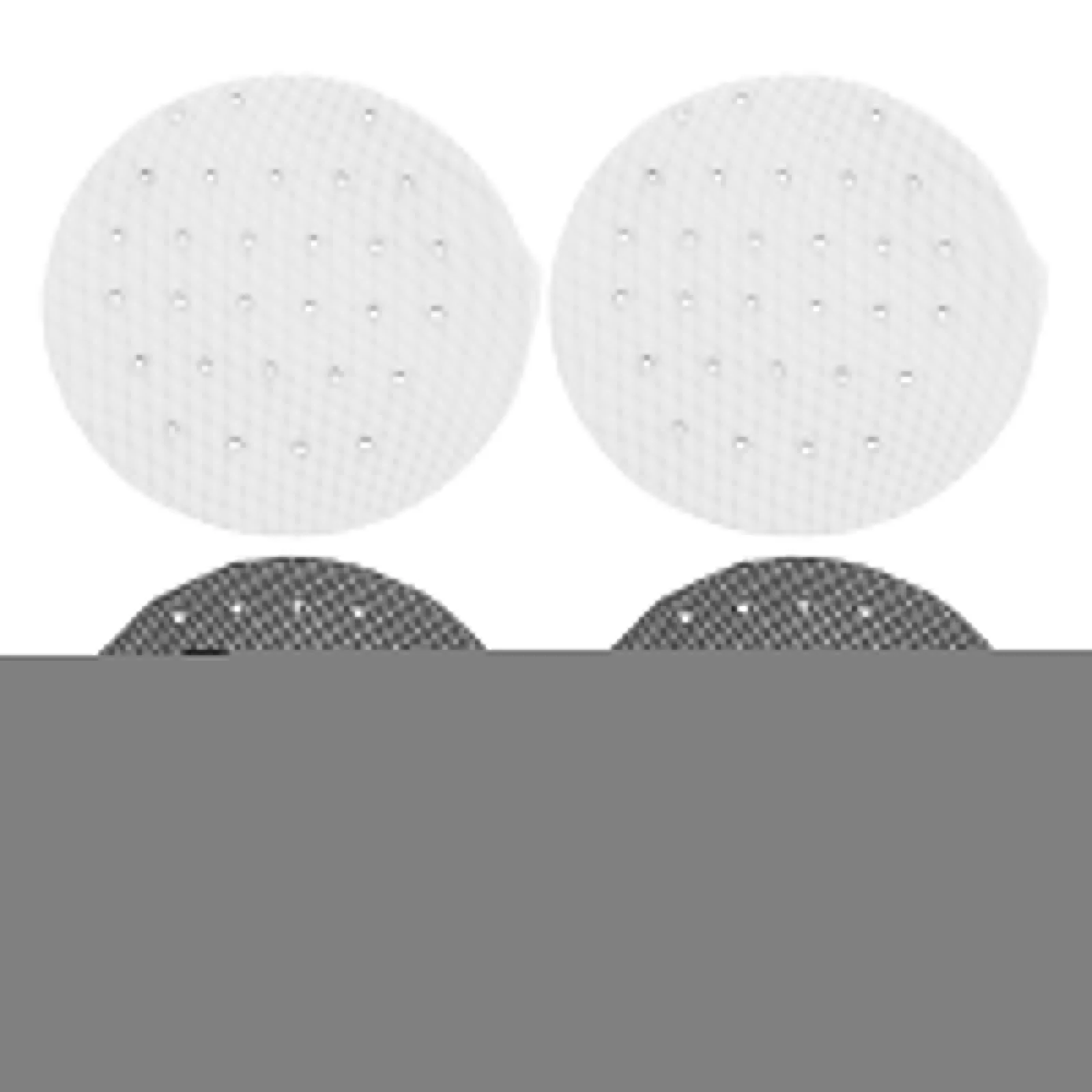 

4pcs Net Net Bun Hair Bun Maker Makers Black White Lightweight Breathable Women Girls Ballet Nets Hair Wrap Styling