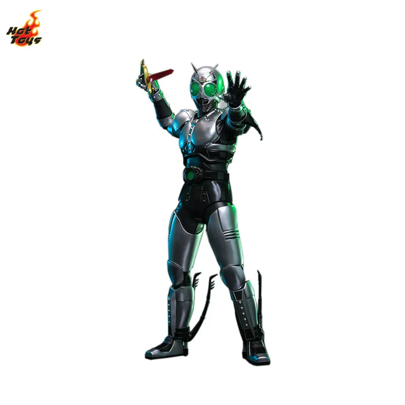 

Genuine Hot Toys TMS159 Kamen Rider Black Shadow Moon 1/6 Scale Figure 1.5kg LED Light Collectible Toy