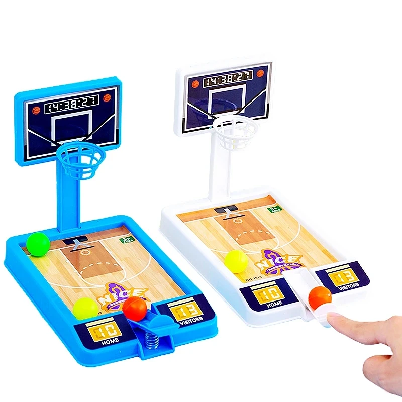 Vingerbasketbalspel voor kinderen Desktop speelgoedbal Mini-opnamemachine Interactieve spellen voor binnen en buiten Educatief sportspeelgoed