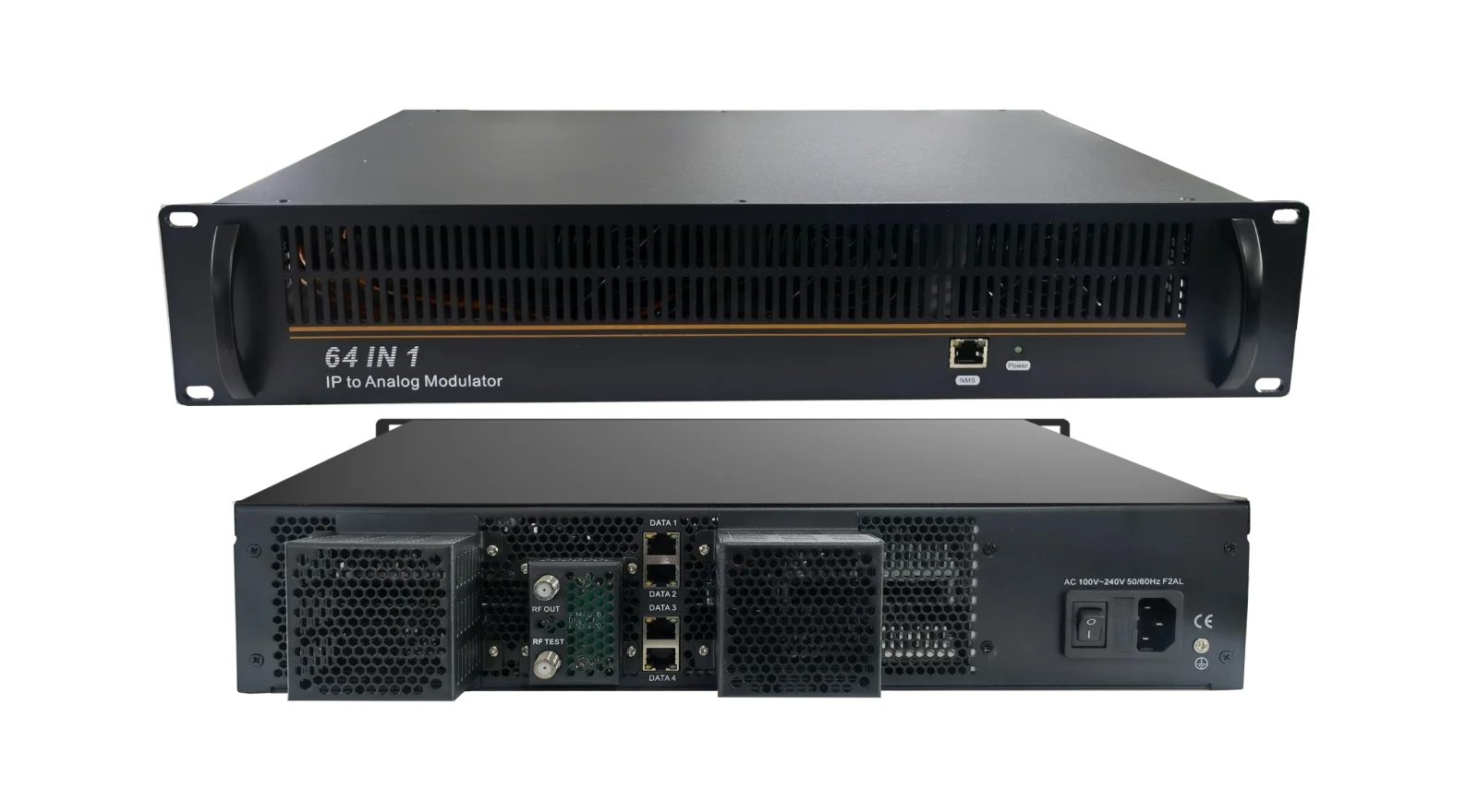 DSM2500C IP to Analog Converter 32in1 Analog Modulator Ip to PAL/NTSC Modulator With Osd Insertion CC/subtitle/teletext