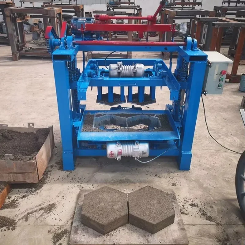 YG Cement Brick Machine Interlocking Bricks Machine Price Semi Automatic Electric Brick Making Machine In Cameroon For Sale