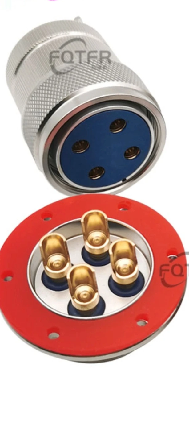 MX33-55 core glass sintered vacuum air tight aviation plug socket connector