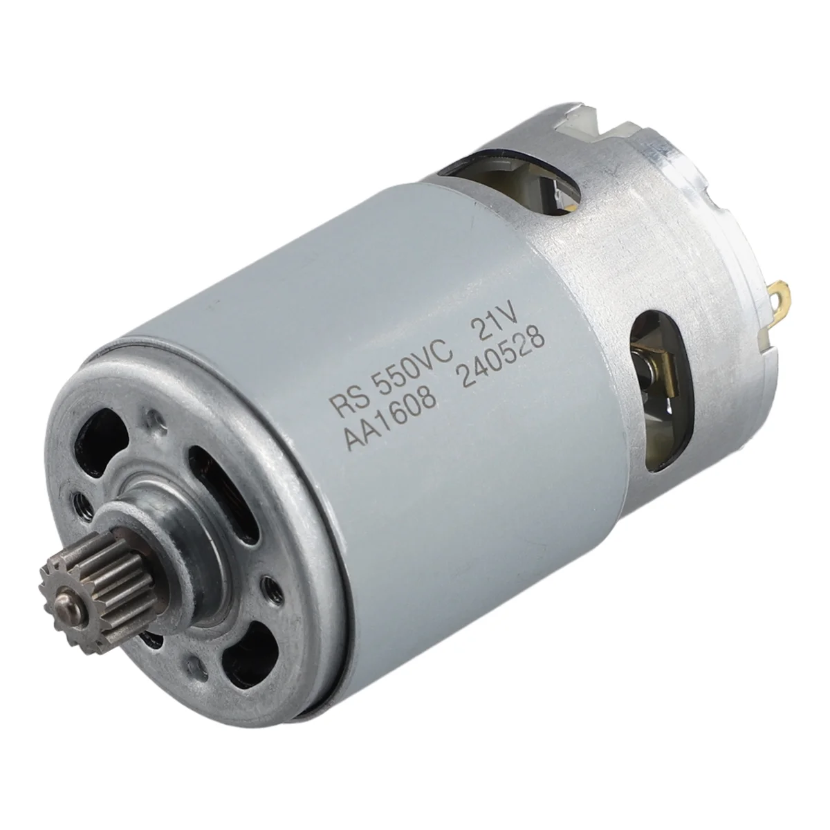 ABAN 21V RS550 DC Motor 14Teeth 9.5mm Gear for Mini Chain Saw Electric Motor Engine Drill Rechargeable Power Tool Accessories