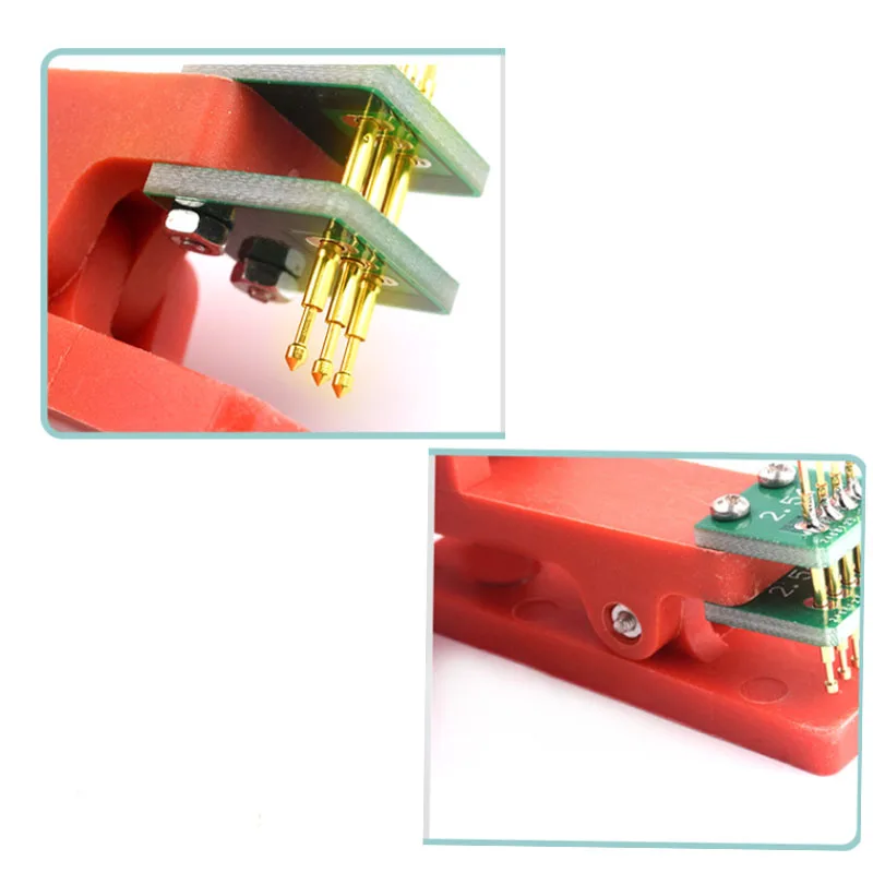 Test stand PCB clip 2.54mm spacing Clamp Fixture fixture Probe pogo pin Download Program Burn 3P 4P 5P 6P 7P 8P 9P 10P