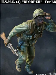 1/35 Scale Resin Figure Model Kit Vietnam War US Infantry 1 Person Hobby Miniature Toy Unassembled and Unpainted N867