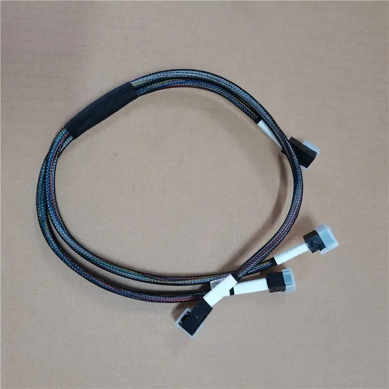 N+ New SFF-8643 to SFF-8643 PERC SAS Backplane Cable F63HD for Dell PowerEdge R630 Server, Check PN Before Order