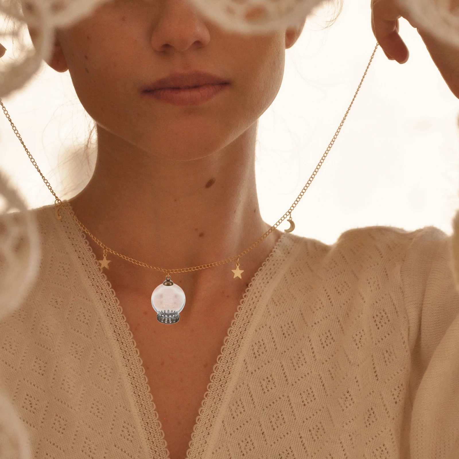 

10Pcs Clear Glass Ball Charms Mini Bottles with Stopper Ideal for DIY Drift Bottles Wishing Jars Storage Containers Crafts