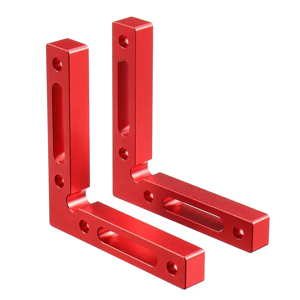 1pc/2pcs 90 Degree Positioning Square Right Angle Clamp Aluminum L Block Woodworking Clamp Tool For Picture Frame Box Drawer