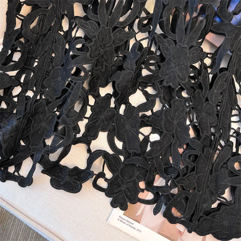 ملابس علوية صيفية واقية من الشمس بلون سادة للنساء برقبة دائرية وأكمام بتصميم مجوف ملابس نسائية موضة جديدة