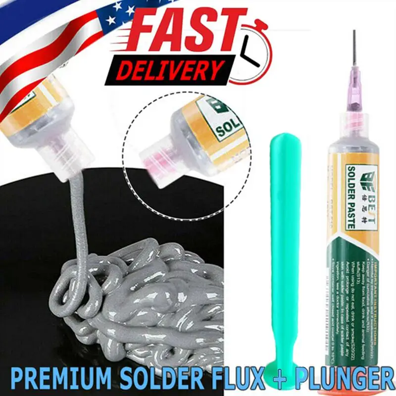 38g Lead-free Syringe BGA Solder Paste Low High-Temperature Flux For Soldering Sn63/Pb37 Syringe Smd Repair Tin Paste