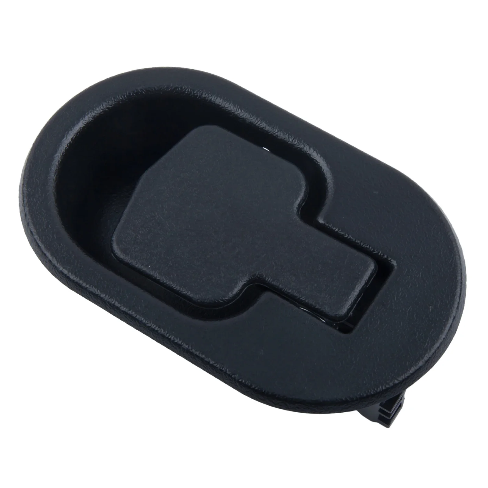 Buckle Hand Pull Handle Lever Parts 11*6.8cm ABS Black Chair Chaises Couch Finger Release Hardware Office Oval