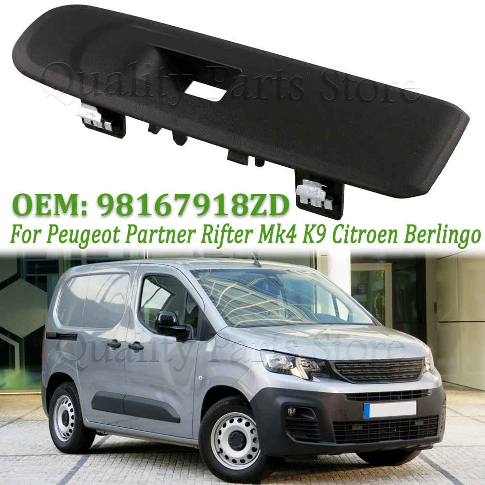 For Right Hand Drive New Car Front Left Window Button Switch Frame For Peugeot Partner Rifter Mk4 K9 Citroen Berlingo 98167918ZD