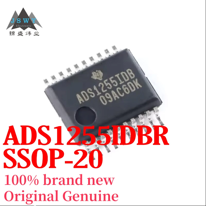 

(3/30pcs) ADS1255IDBR ADS1255 SSOP-20 24-bit Analog-to-Digital Converter Chip Genuine Fast Shipping Free Shipping