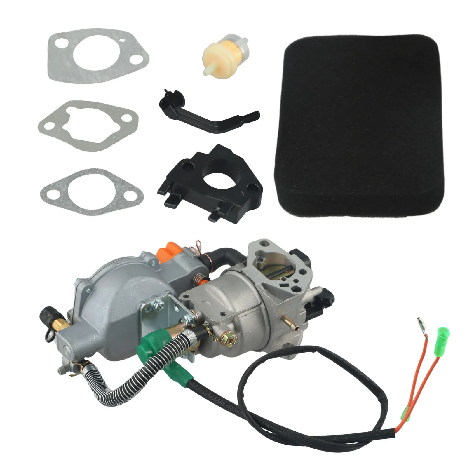 

Комплект карбюратора для генераторов мощностью от 4,5 до 10 кВт для портативного газового генератора Power America APG3009 6000 Вт