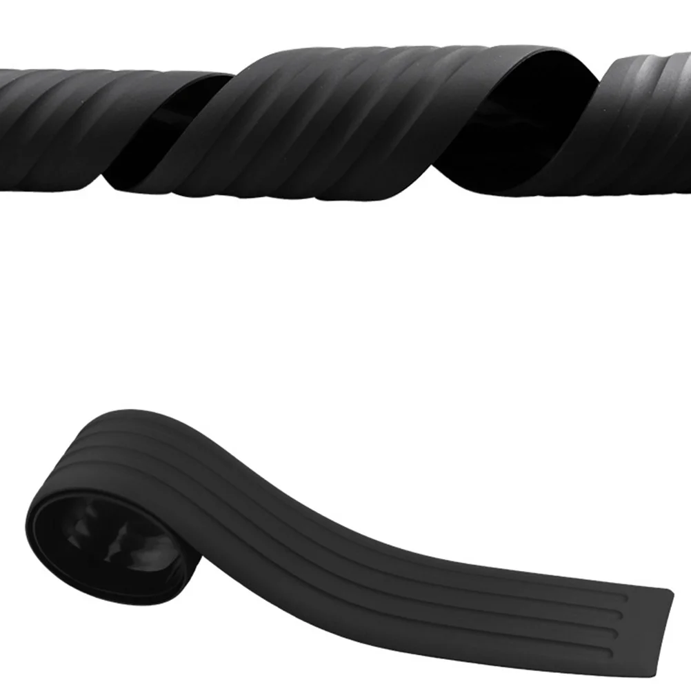 Cinta anticolisión de 90cm, Protector de parachoques de goma, resistente a los arañazos, fácil de instalar, protector decorativo Universal para coche