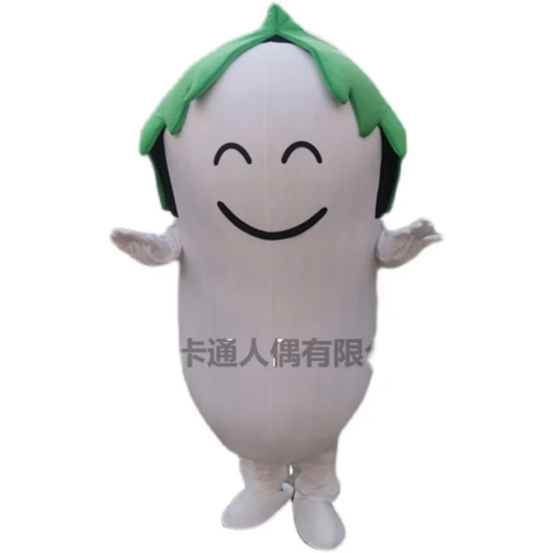 Christmas Radish Mascot Costume Props Puppet Clothes Stage Doll Costume Halloween Christmas Party Masquerade Anime Shows