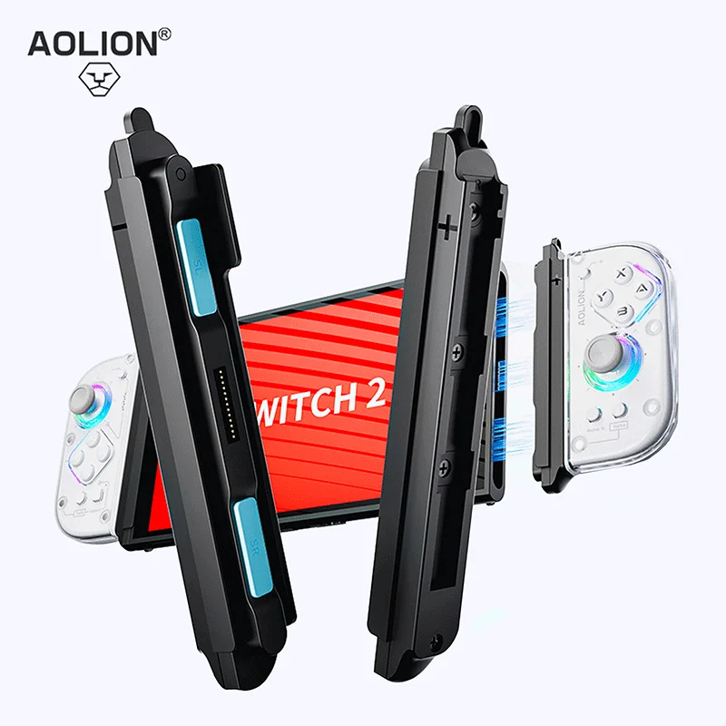 2025 nuevo adecuado para Switch Joycon controlador adaptador para Switch2 Host usando convertidor magnético recargable