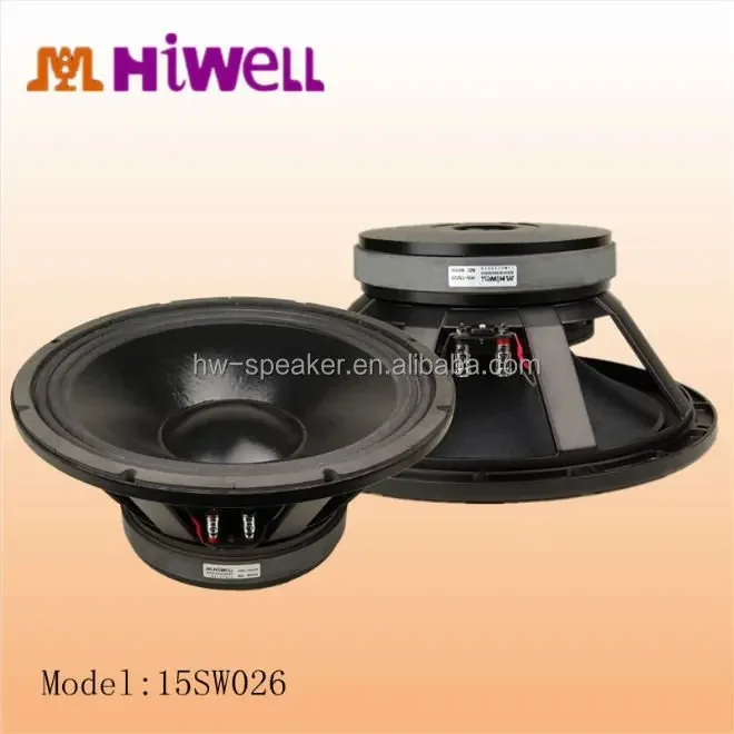 

Force Measuring Instrument15 Inch Raw Speaker Drivers Transducer Driver Bass Loudspeaker Driver