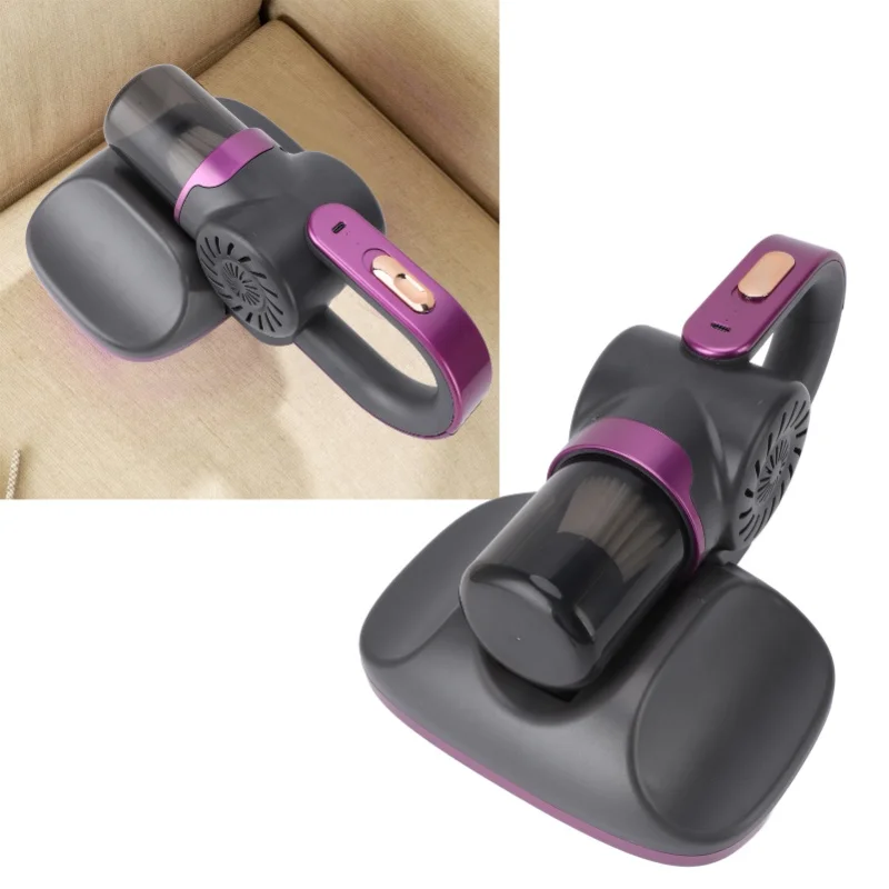 

Беспроводной пылесос для матраса, сильное всасывание, низкий уровень шума, 120 Вт, ручной УФ-пылесос для кровати, матраса, подушки, дивана