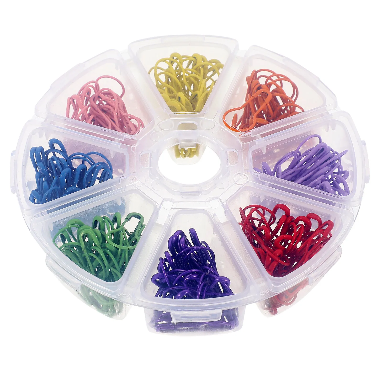 

320Pcs Gourd Paper Clips Metal Safety Pins for Clothing Fixing Sewing Crafts DIY Clothes Accessories Bulb Pins