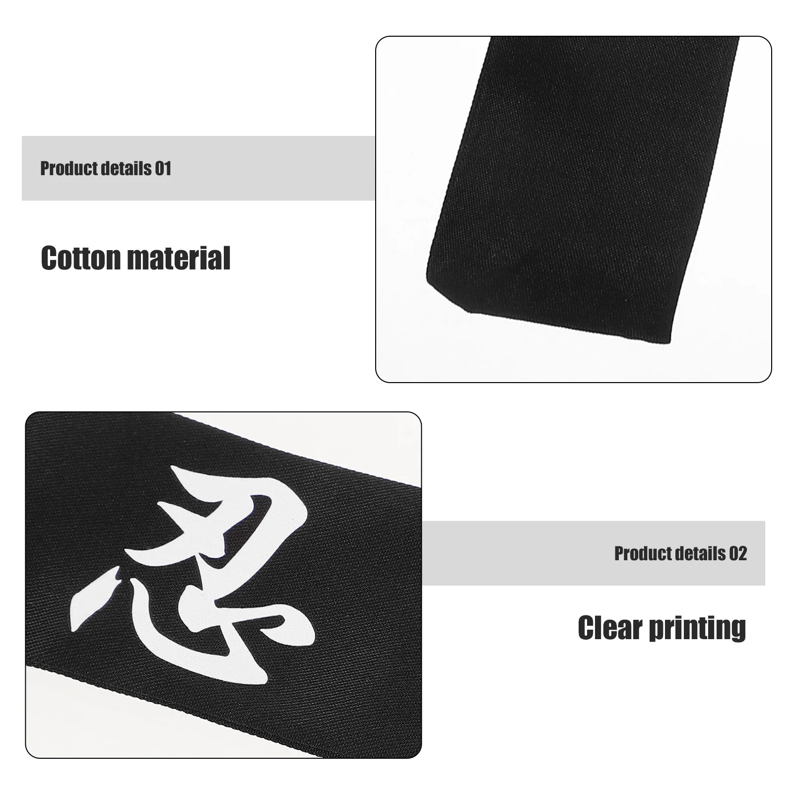 عصابة رأس الساموراي على الطراز الياباني، شريط قماشي قابل للتعديل لسوشي شيف كاراتيه، تدريب اليوغا، ديكور الحفلات الرياضية