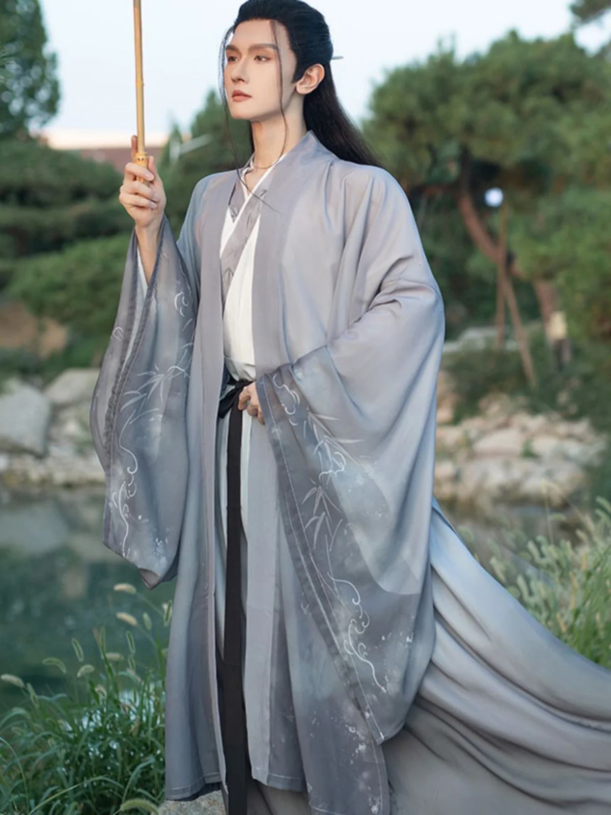 

Men Hanfu Dress Chinese Traditional Costume Set Han Dynasty Vintage Night Swordsman Folk Dress Cosplay Hanfu Costumes Clothing