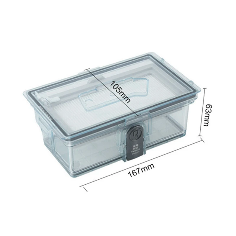 Caja de polvo para Midea I5 /I5CVCR07/ VCR08, accesorios de repuesto para Robot aspirador, caja de basura