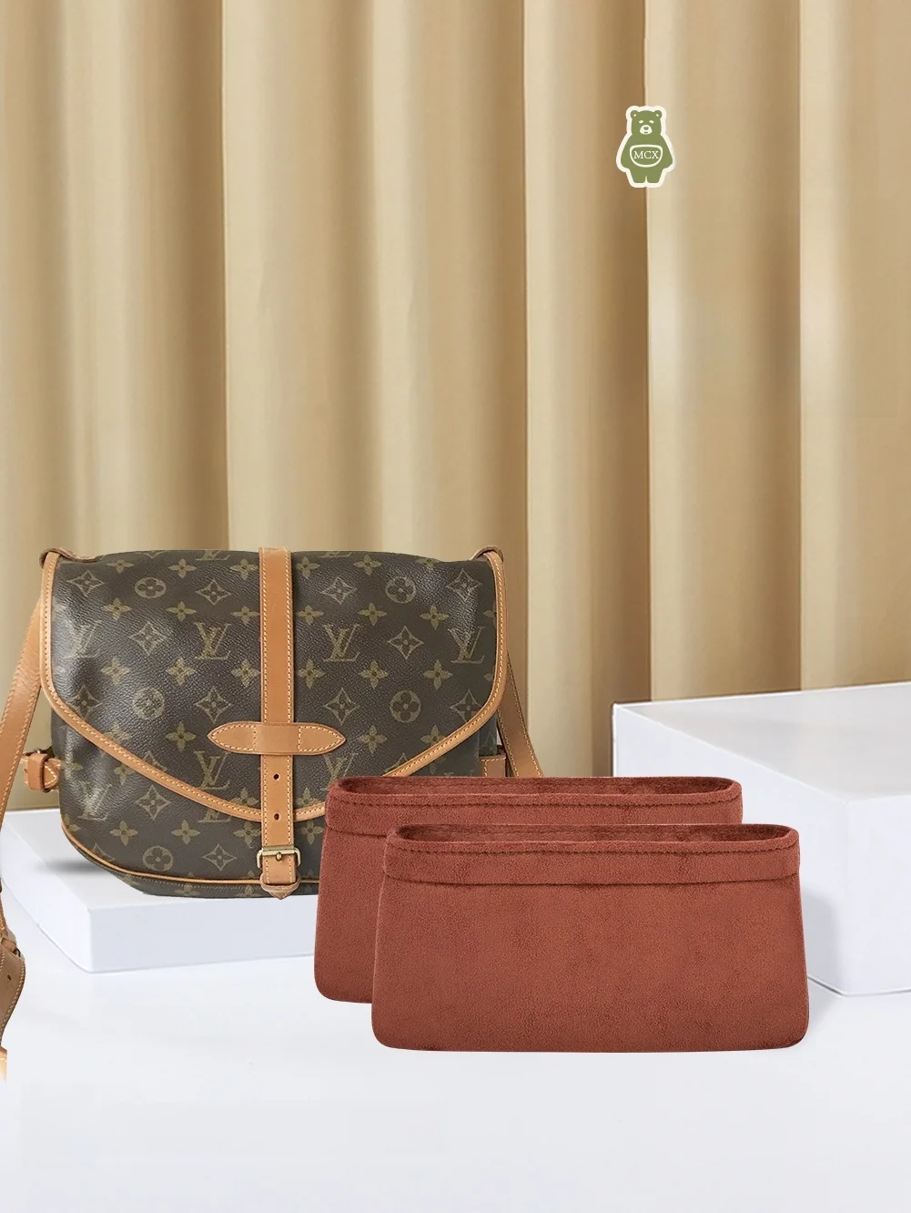 

Винтажная сумка-мессенджер с двойной звездой, внутренний органайзер, кожаная вставка с цветочным принтом, поддерживающая сумка, универсальная косметичка на молнии