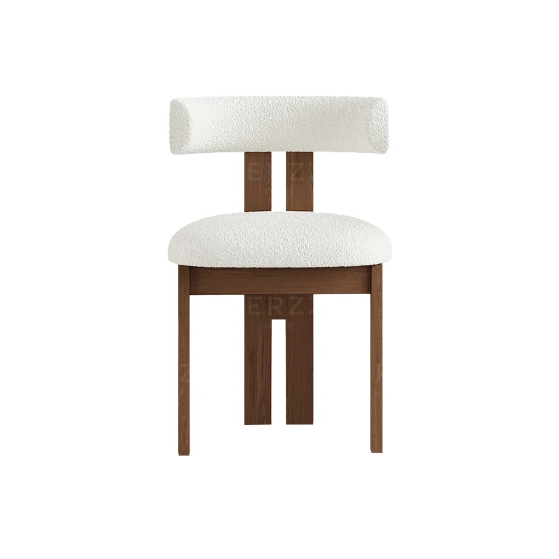 

High Back Comfort Dining And Restaurant Chairs For Coffee Shop Living Room Dressing Table With Frame Seat