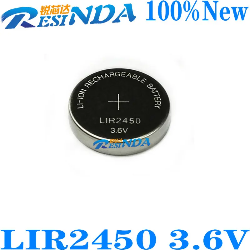 LIR2450 3.6V 100%New and Original