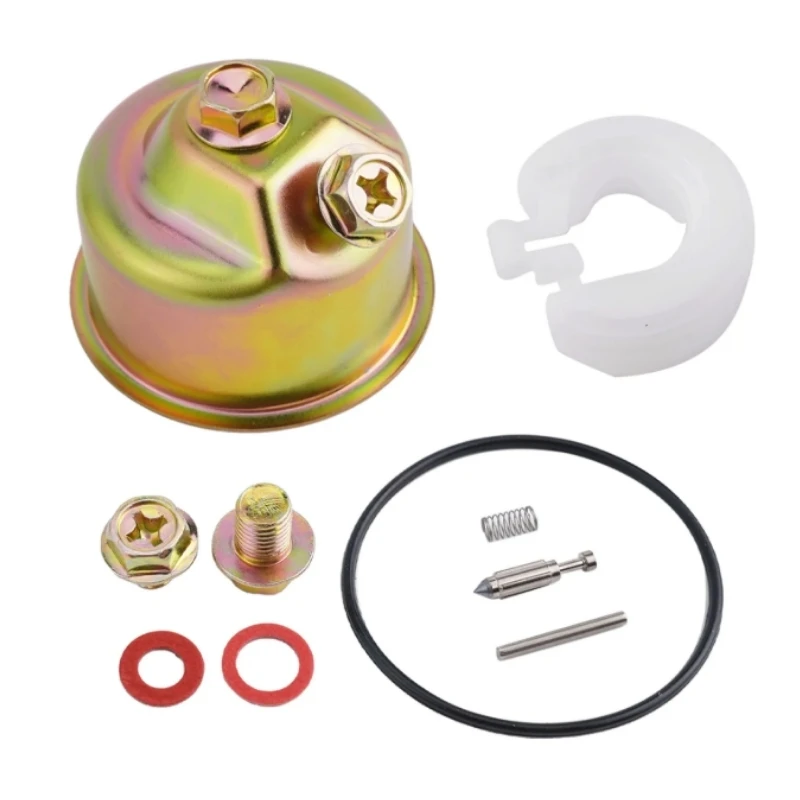 Lawn Mower Carburetor Repair Kit For Honda GX120 GX-160 GX200 Engine Needle Bowl Float Gasket Seal Pin image 5