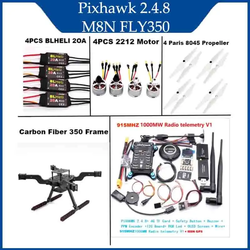 

B-CUBE Pixhawk 2.4.8 M8N Open Source New Smart Drone Fly 350 Mmpix Quadrotor Upturned Rack RC cAccessories