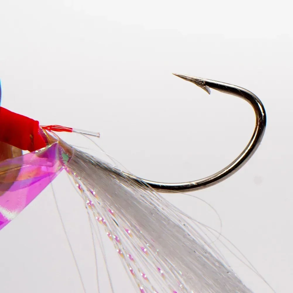 

5/1sets fishings herring Fishhooks Fishing Accessories Sea 5 Hook Bait Feather Fishing For Sabiki Herring Lure Mackerel Fishings