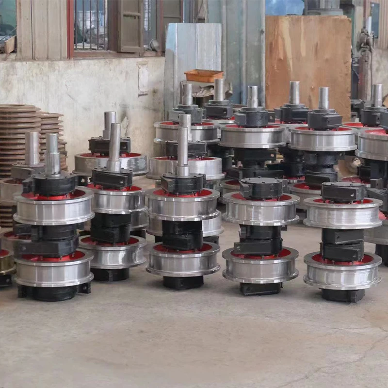 Heavy duty steel crane track wheels for transfer trolley wheels