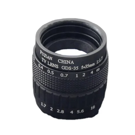 

Новый объектив Fujian 35mm F1.7 с ручной диафрагмой, крепление C-mount