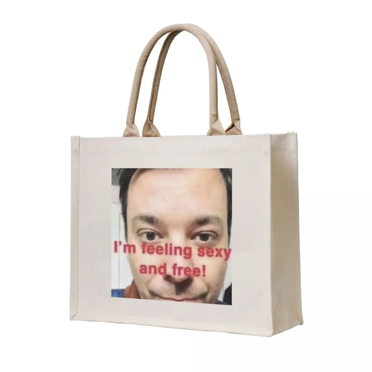 

Jimmy Fallon - Meme Tote Bag eco pack tote bags aesthetic handbag shopping bag logo